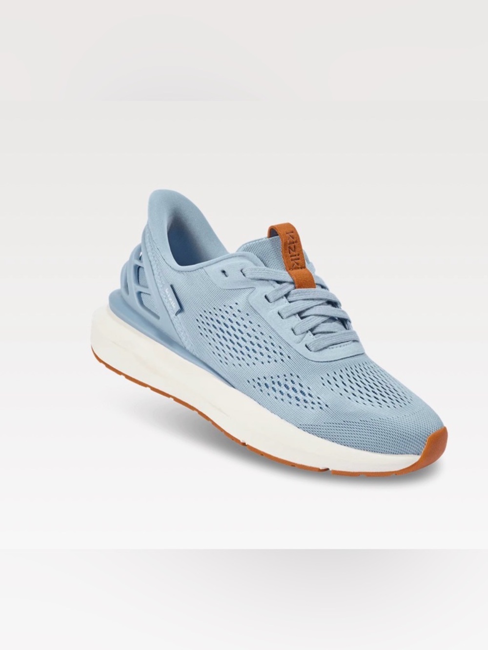 Kizik Athens 2 Hands Free Athletic Shoes Sneakers Soft Chambray Size 11